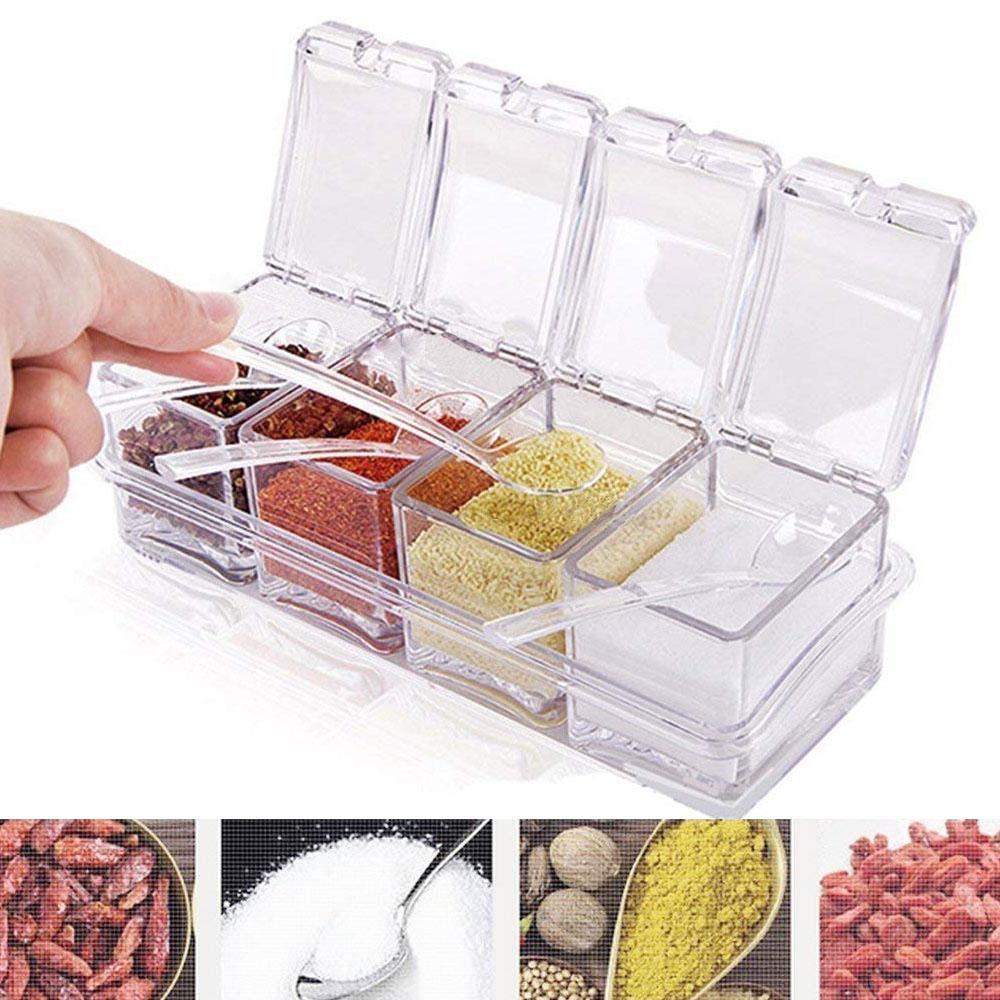 Crystal Spice Seasoning Container Set_0