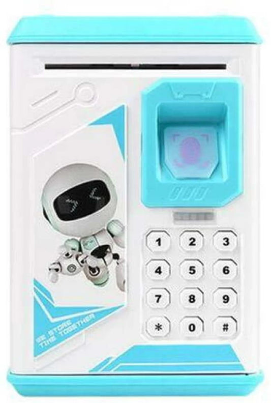 Kids ATM Password Finger Print Bank Password (Blue)